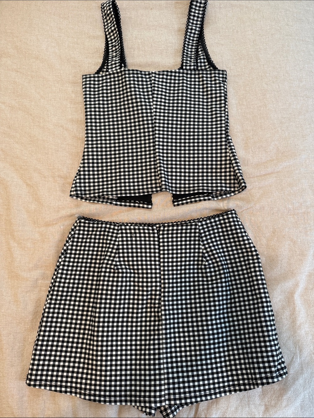 Gingham matching set - Picture 5 of 6